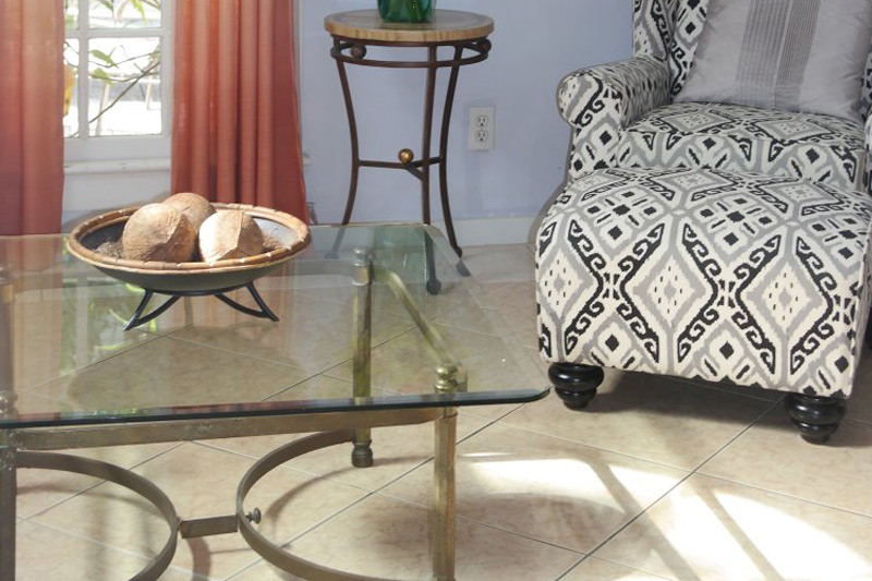 Suite interior at Heron House Court Key West